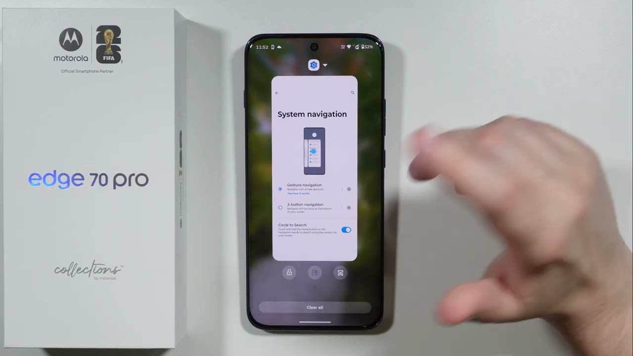 Motorola Edge 70 Pro: как закрыть фоновые приложения