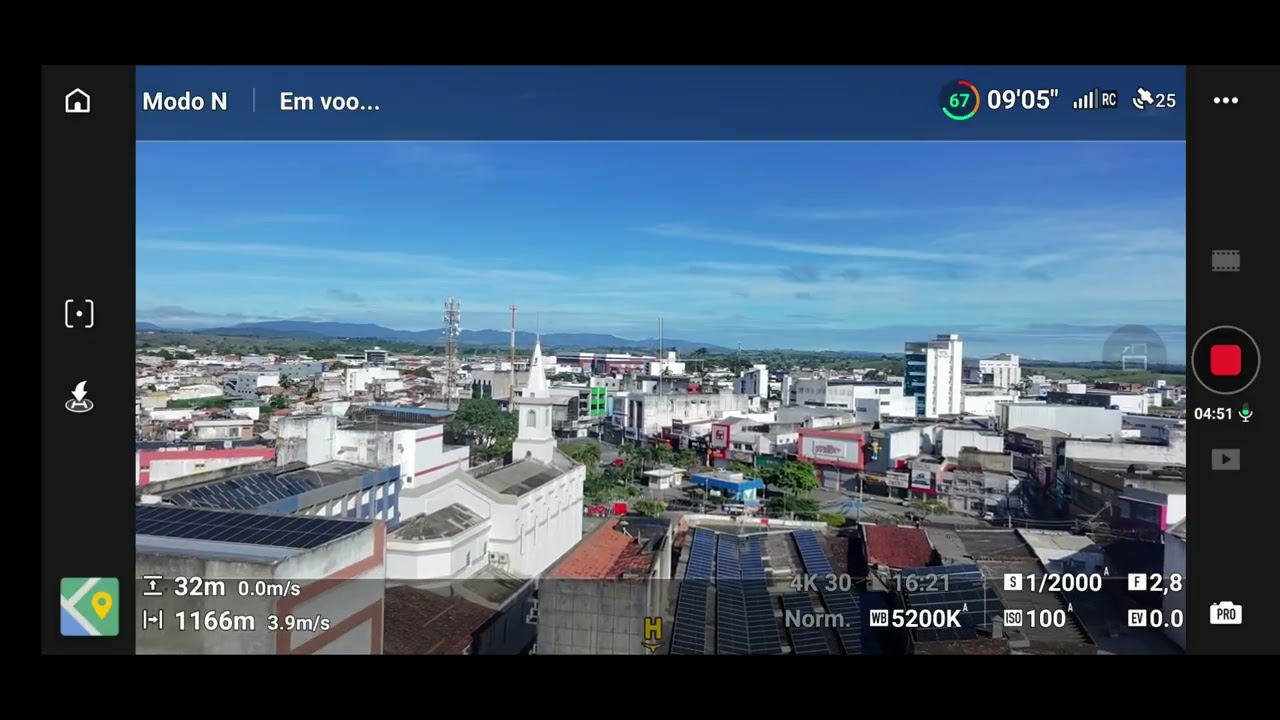 UM TESTE COM DJI NEO 1200 METROS
