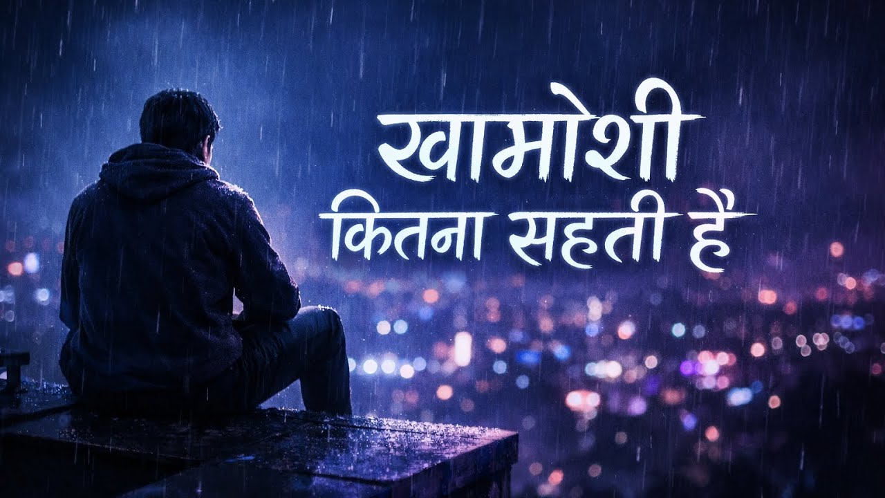 खामोशी कितना सहती है | Hindi lofi song #SadSong#HindiSadSong#EmotionalSong#BrokenHeart#SadLofi