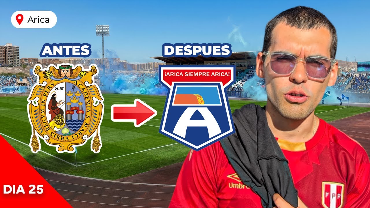 Día 25- El estadio del San Marcos de Arica🇵🇪🇨🇱