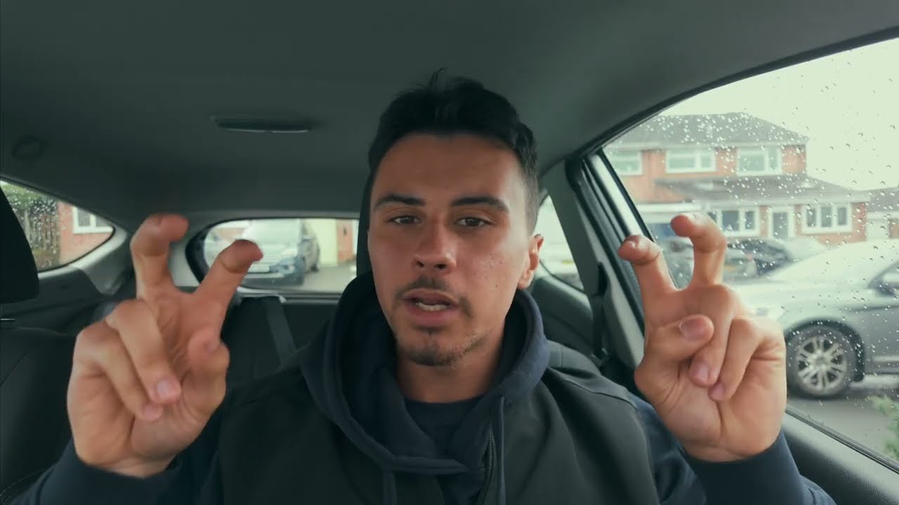 In my car talking about why men should be selfish