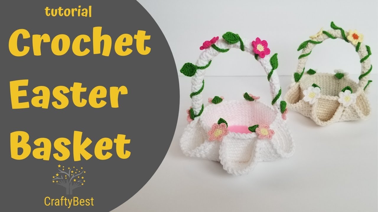 Crochet Easter Basket - Cestinha da Páscoa
