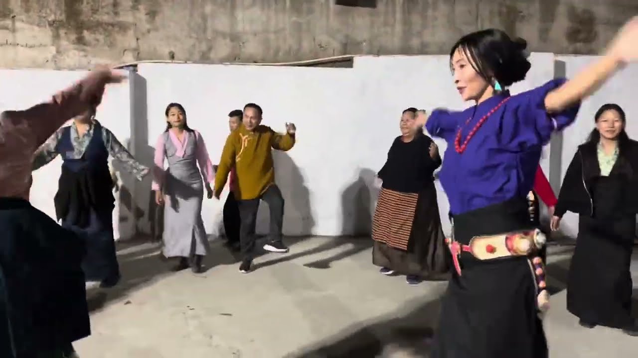 Dasa lhakar gorshey༼རྡ་ས་ལྷག་དཀར་སྒོར་གཞས༽Tibetan#dance#:2024/11/6