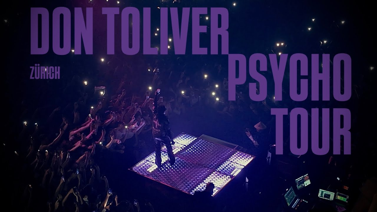 DON TOLIVER’s PSYCHO TOUR IN ZÜRICH😤