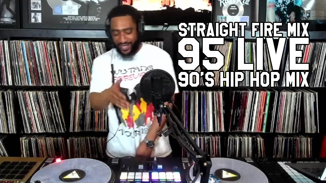 95 LIVE!! 90's Hip Hop - Straight Fire Mix 3-14-25