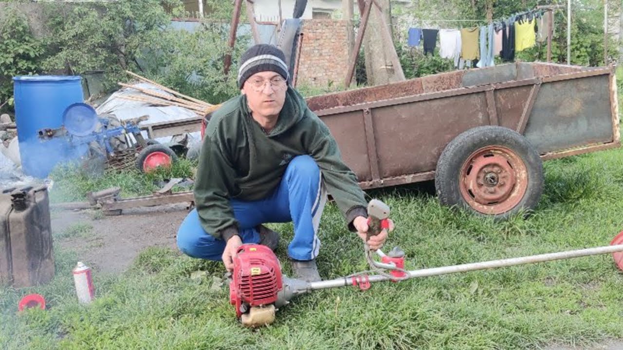 Запуск мотокосы после зимы. Почему не заводится?