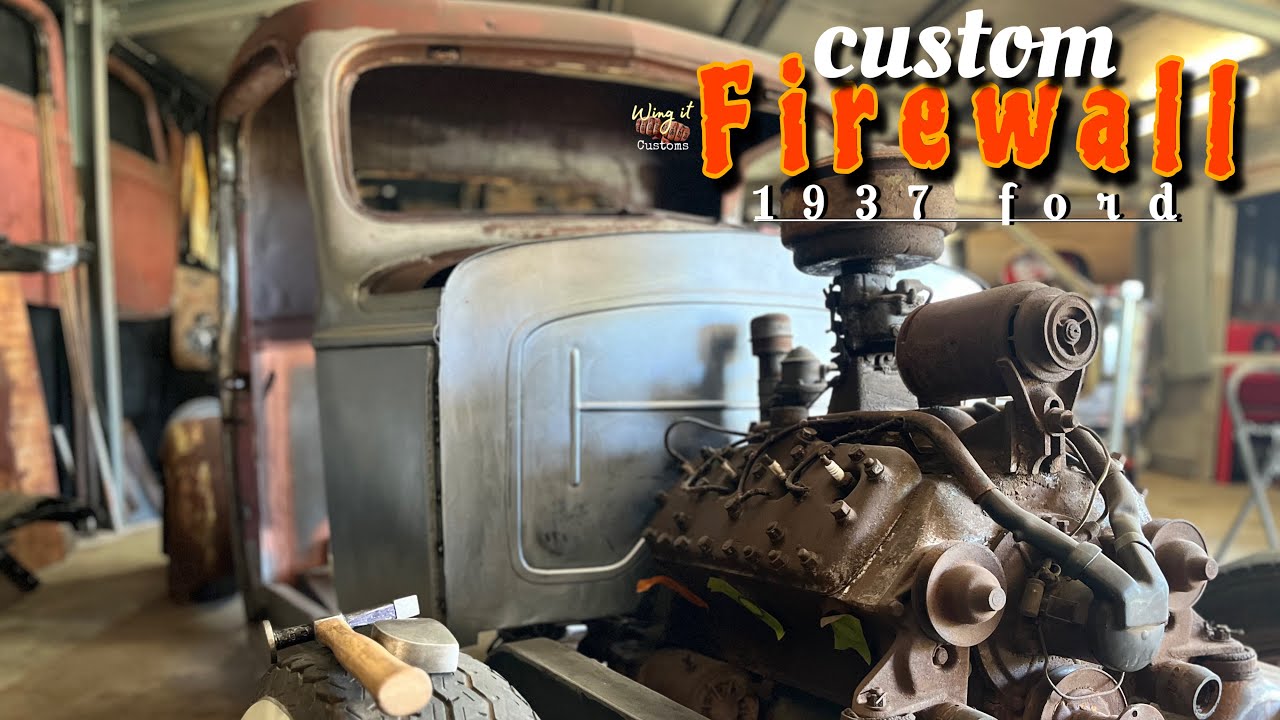Metal shaping a custom Firewall
