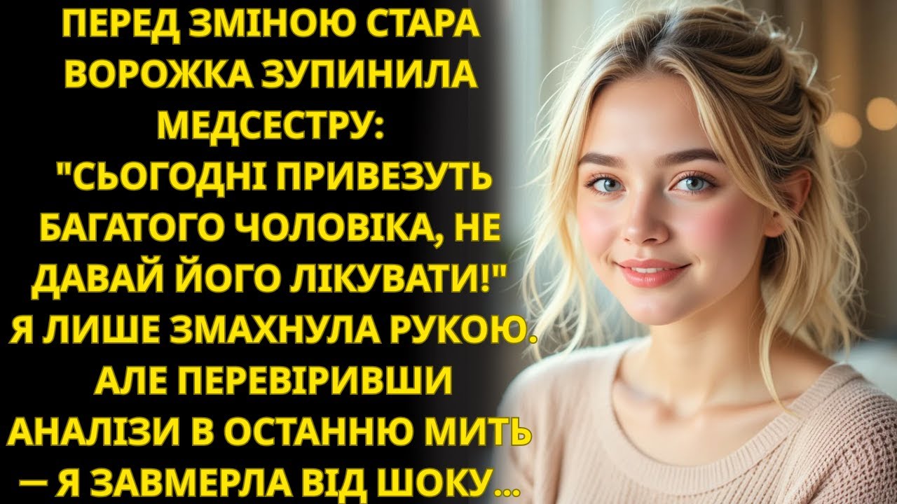 Ворожка зупинила мене й сказала зупини скальпель — врятуєш життя  Тієї ночі в операційній…