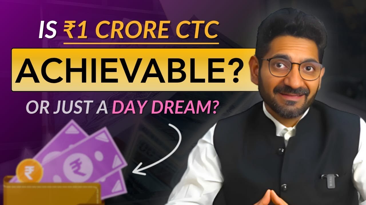 ₹1 Crore CTC in India: Reality or Myth? | How Top Performers Actually Reach It? | Vishal Manocha