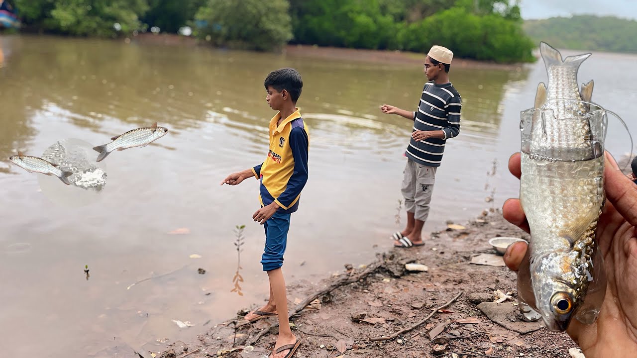 Bottle fish trap ( 1 hour challenge🐟🔥) saltwater fishing || ​⁠@bablusolkar