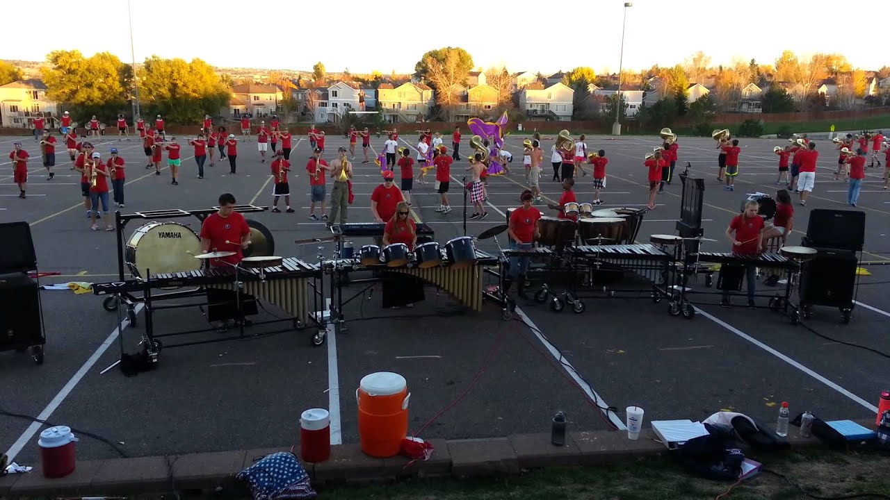 Chaparral High School (CO) Marching Band (2014 Celtic Fire Performance)