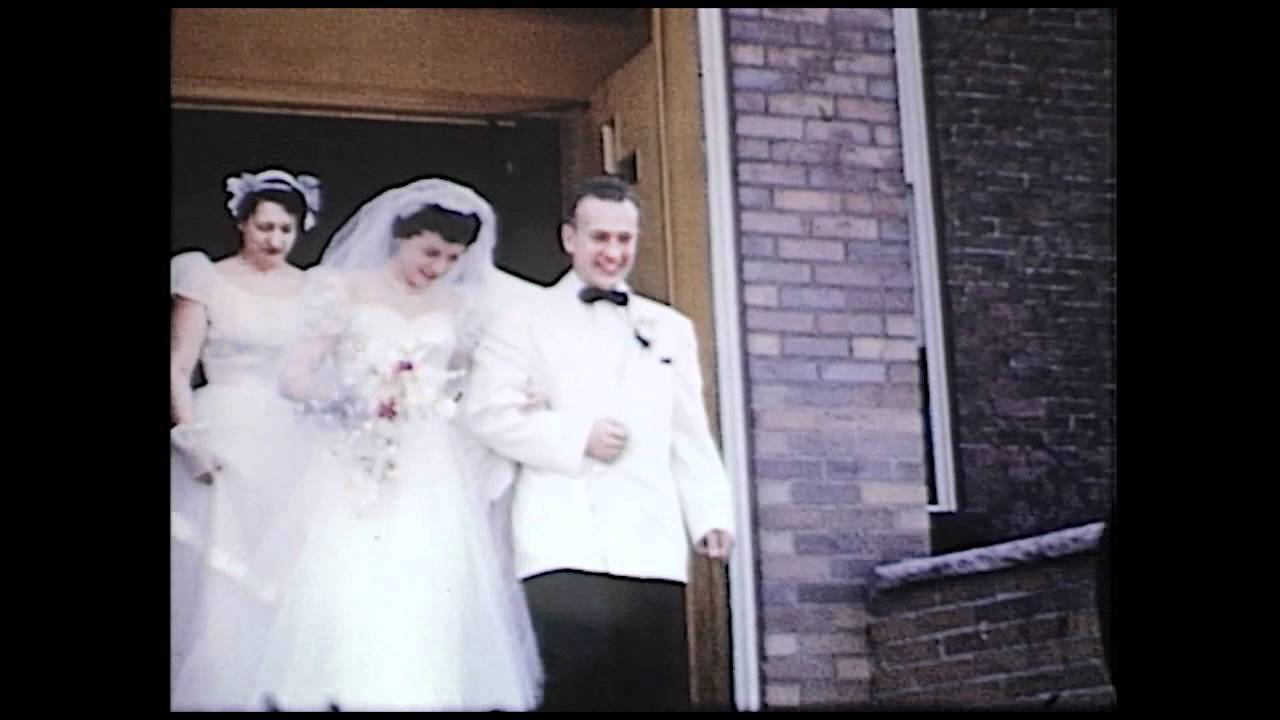 Mom's Wedding 1952 - Ellwood City, PA