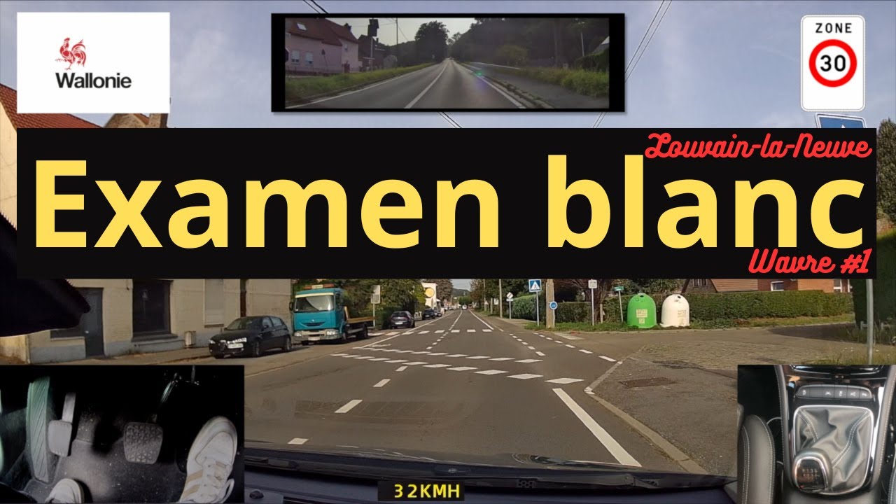Examen blanc Louvain-La-Neuve - Wavre Partie 1
