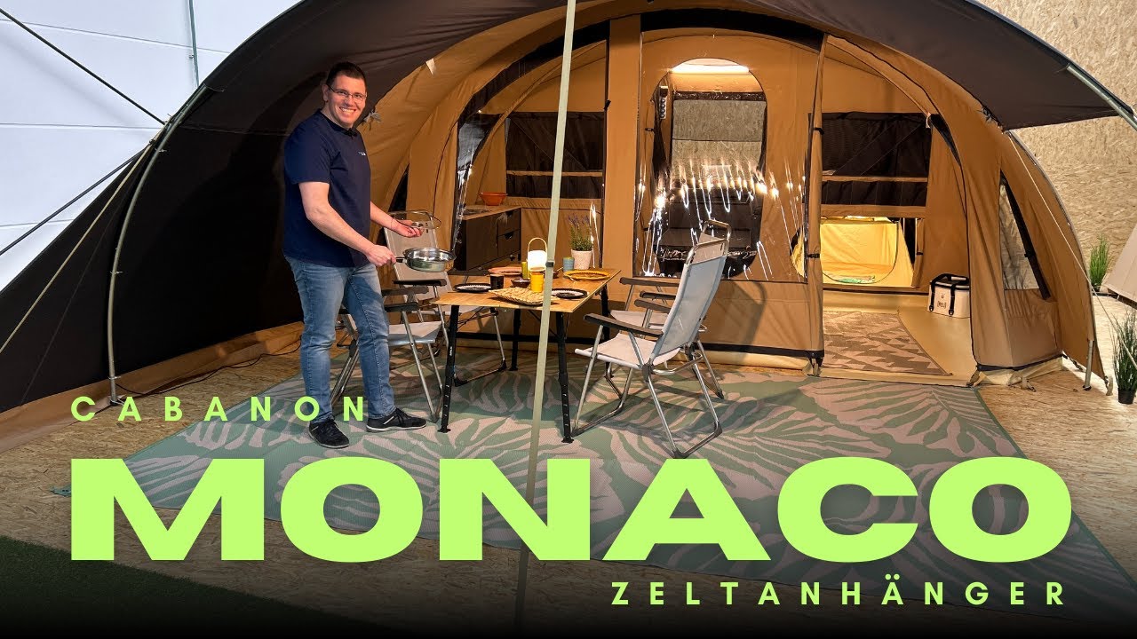 Cabanon Monaco 2025 Vorstellung Faltcaravan Zeltanhänger