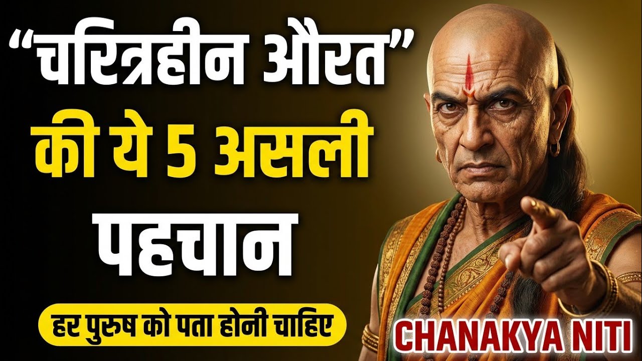 चरित्रहीन स्त्री की पहचान: चाणक्य के अनुसार इन अंगों से पहचानों | Chanakya Niti for Men in Hindi