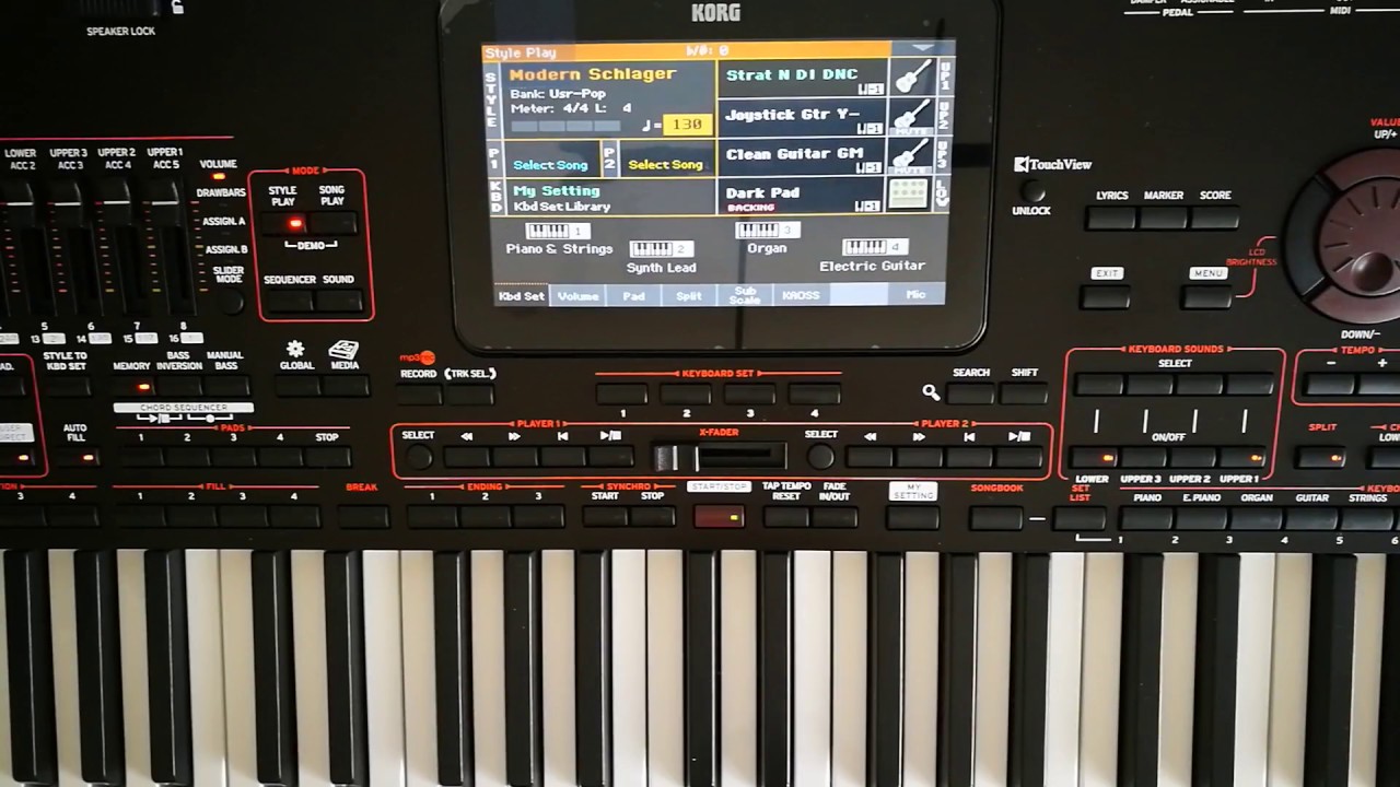 TUTORIAL KORG Pa4x  How To Copy or Transfer Style on to USB / kopiowanie styli na USB