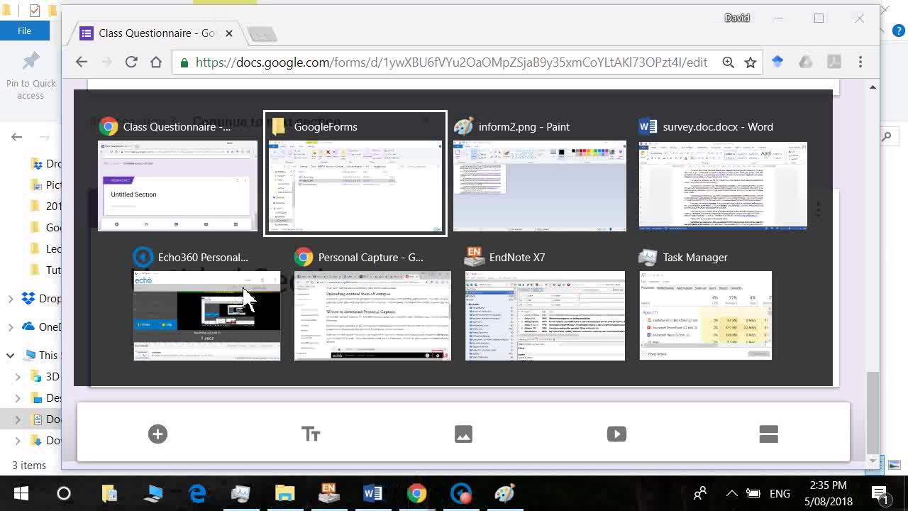 Google Forms Walkthrough