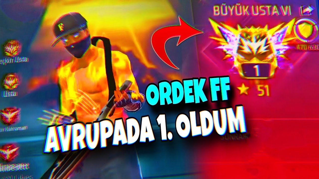 K&Uuml;RESELDE 1. OLDUM - NASIL B&Uuml;Y&Uuml;K USTA OLUNUR - FREE FIRE PRO - ORDEK FF 