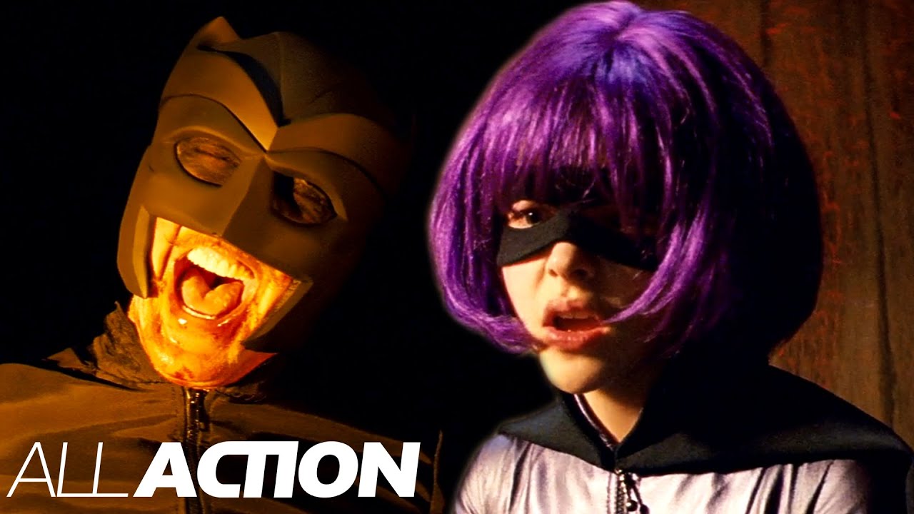 Hit-Girl Rescues Kick-Ass and Big Daddy | Kick-Ass | All Action