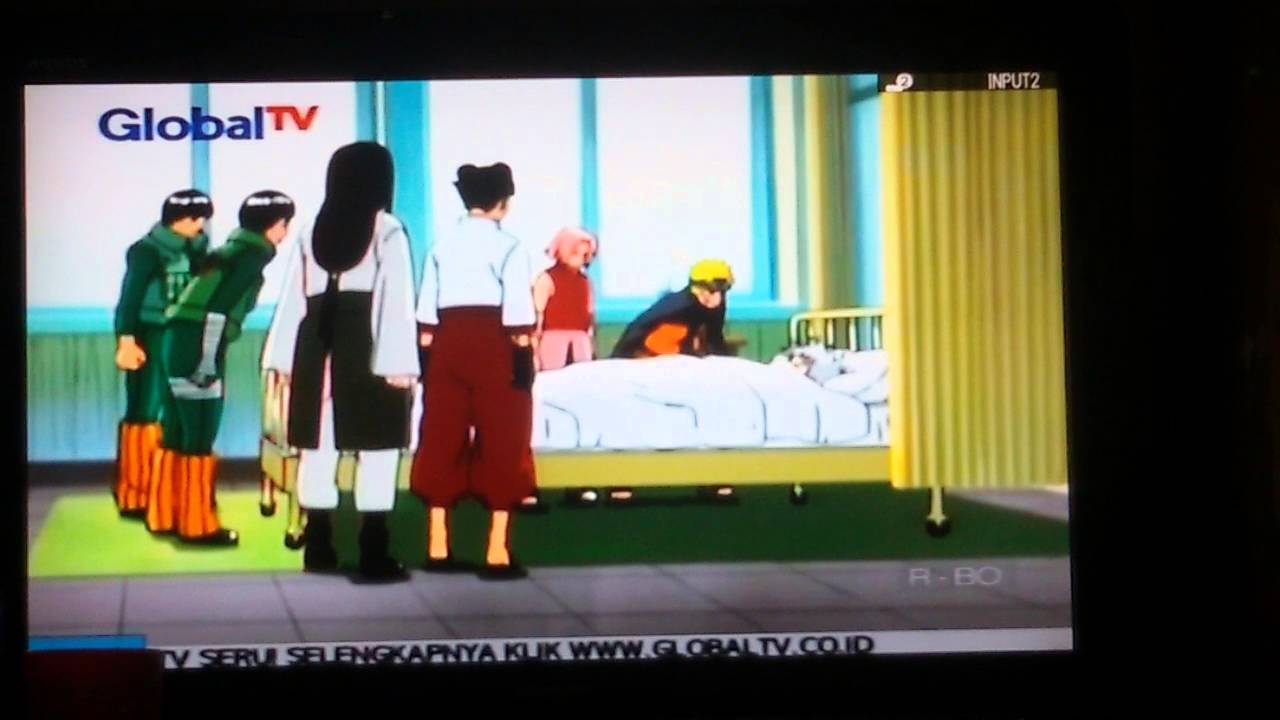 Kakashi at the hospital