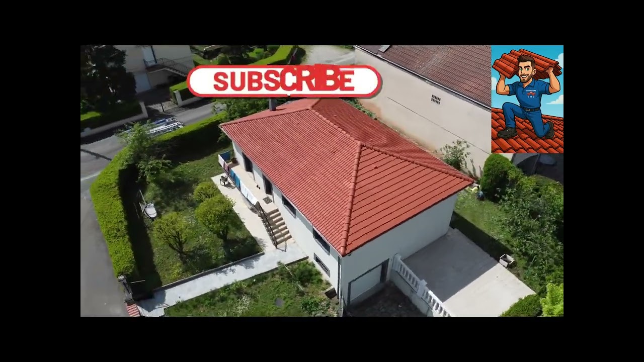 008  Nettoyage   Hydrofuge coloré sur Meyzieu (69) JMC COUVERTURE