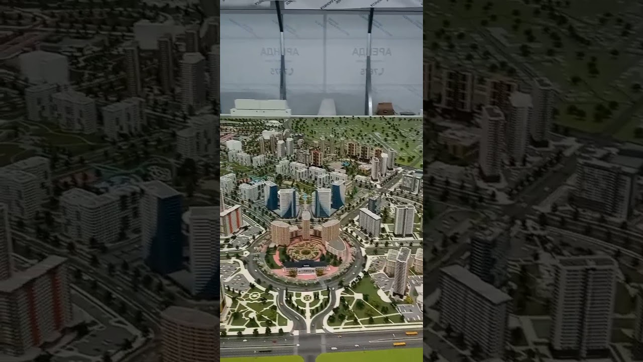 Комплекс  Minsk World,  новый проект-макет,  11.2021 #minskworld #минскмир #minsk #minskcity