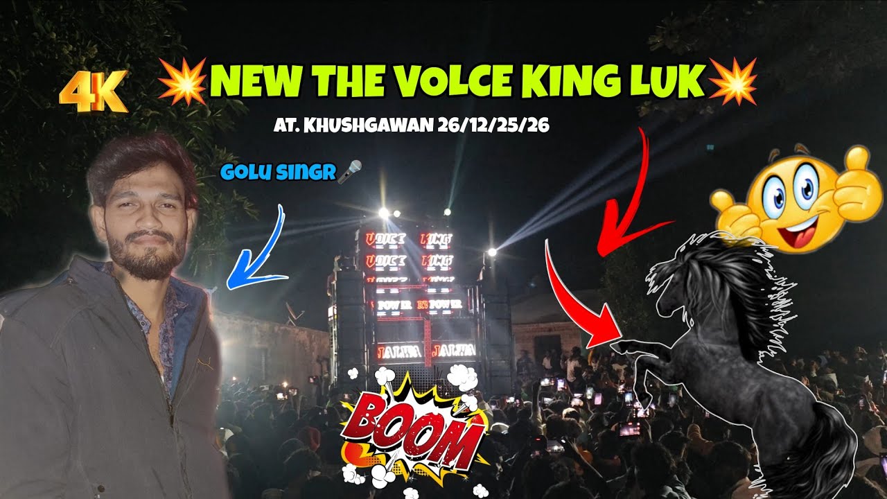 New THE VOLCE KING JAlWA TITLE SONG 😲 2025 / AT. KHUSHGAWAN @golusingerfan 