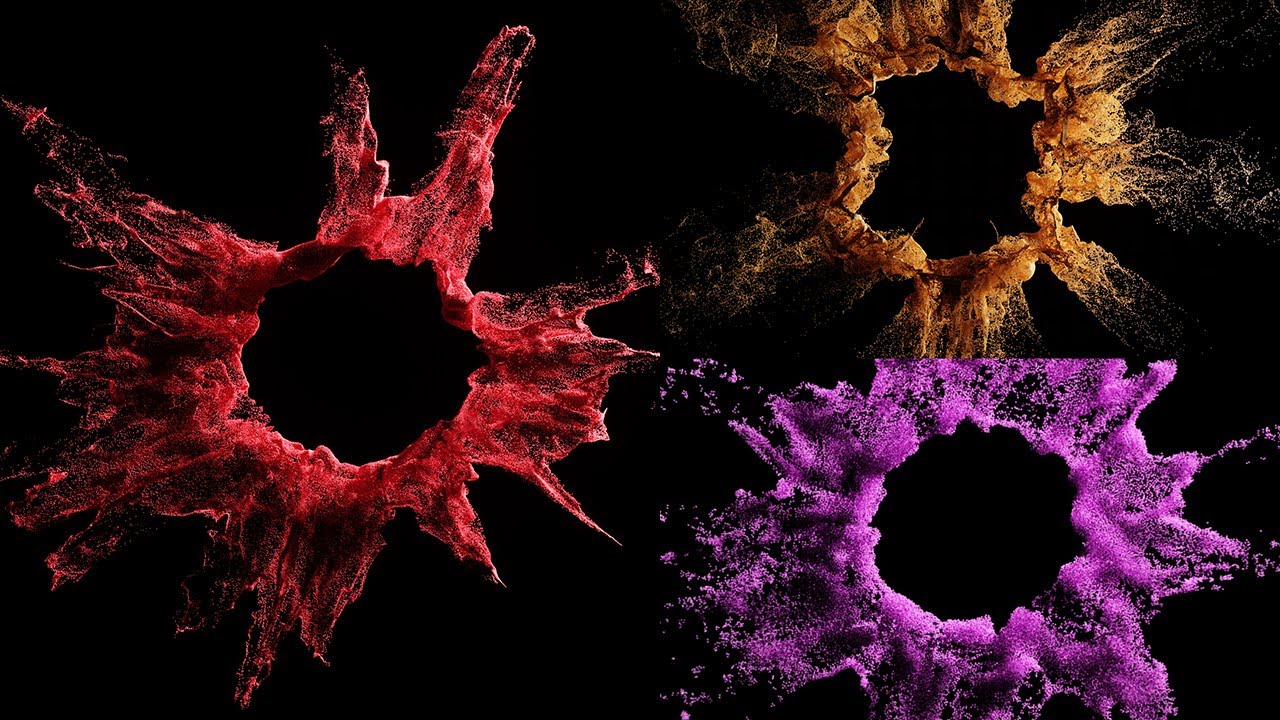 Advection Shockwaves in X Particles and Cinema 4D