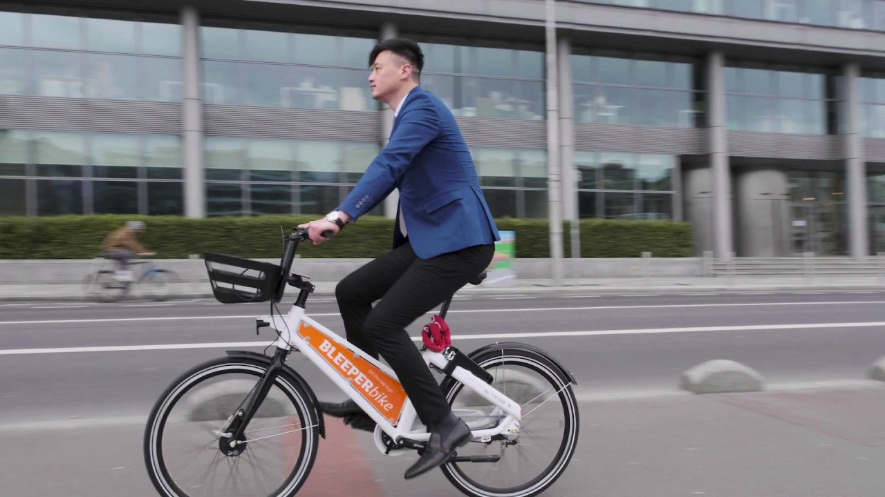 Meet BleeperBike. Ireland's first station less bike-sharing scheme.