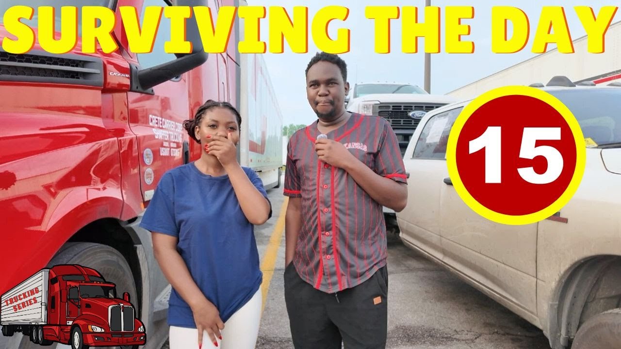 🇺🇸🇰🇪 WE HAD A FLAT TIRE 🛞 | REPAIRING A TRUCK IN AMERICA IS VERY EXPENSIVE.