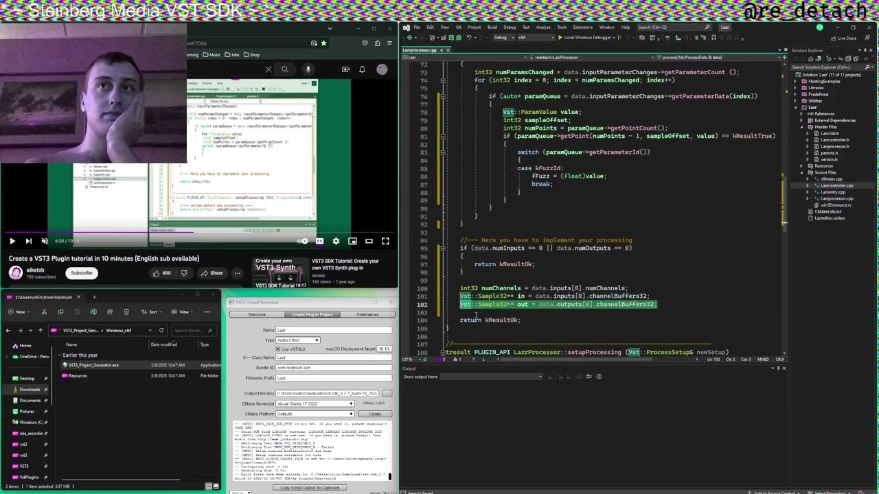 Steinberg VST SDK + VSTGUI Demo