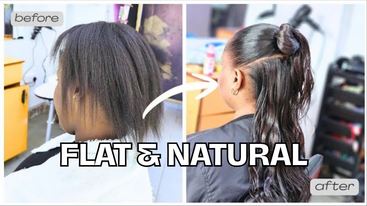 Beginner Track and Sew Tutorial | Natural & Flat Sew-In Weave Method