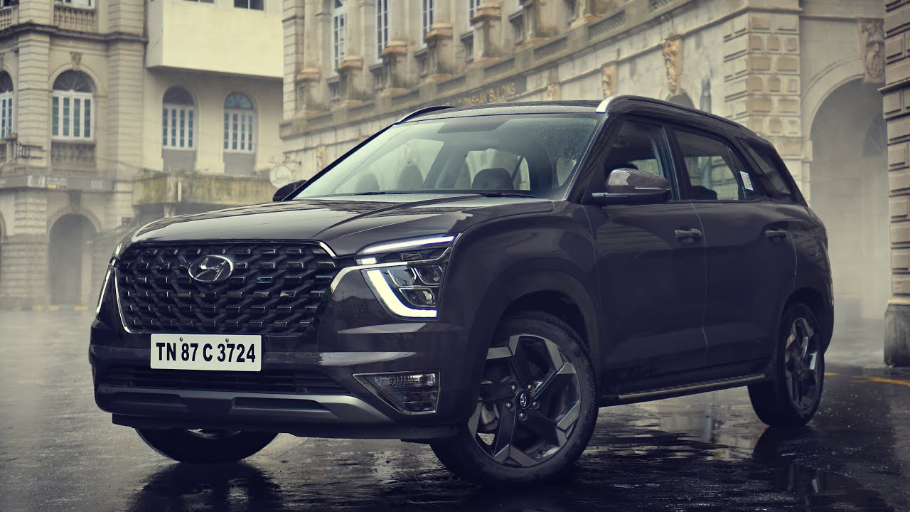 Обзор интерьера 6-местного Hyundai Alcazar Signature (O) 2021 года выпуска