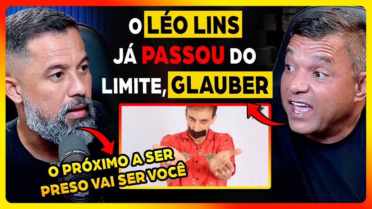GLAUBER e BATATA se desentendem sobre CONDENAÇÃO de LÉO LINS | Fala Glauber #1