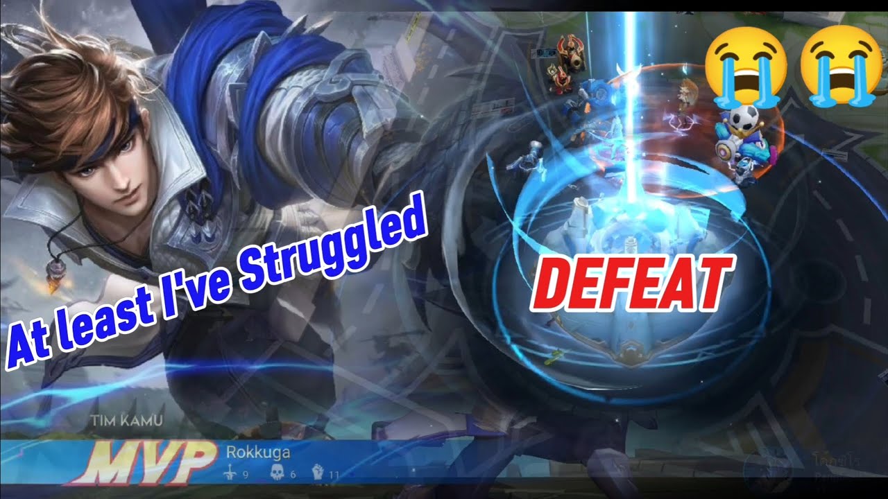 HONOR OF KINGS | GAMEPLAY ZILONG PAINFUL DEFEAT😭😭, AT LEAST I FIGHTED UNTIL THE END - HOK