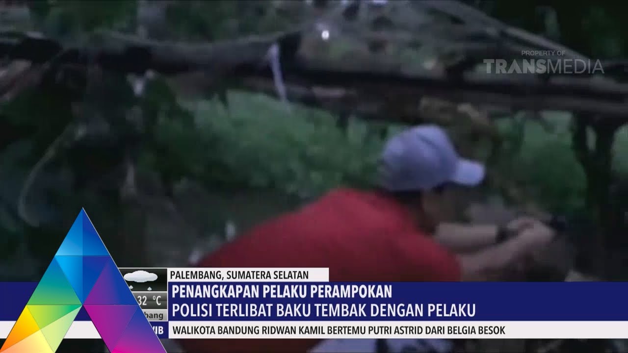 DRAMA PENANGKAPAN PERAMPOK DI PALEMBANG