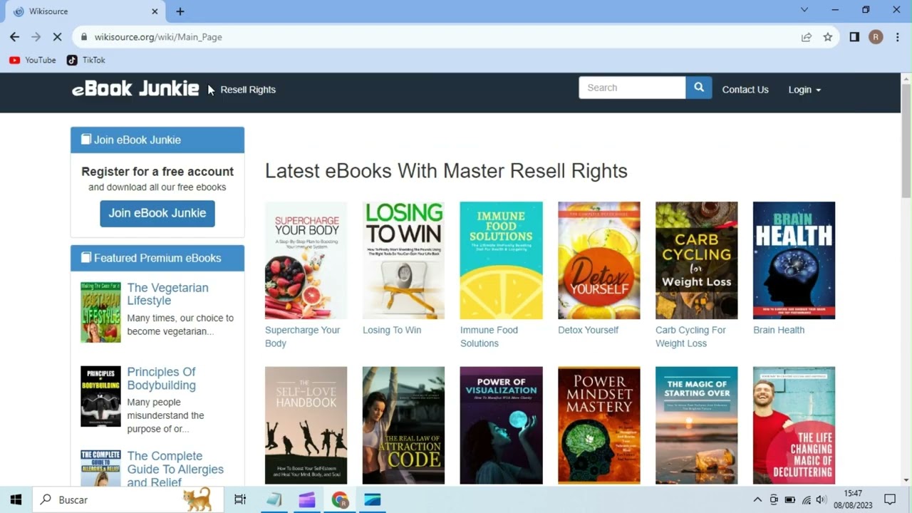 paginas web para descargar libros