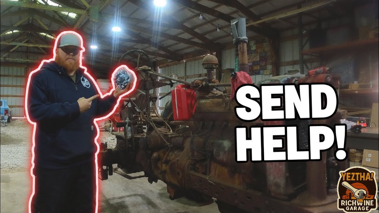 Converting a 1947 Farmall H to 12 Volts (The Belt From Hell)