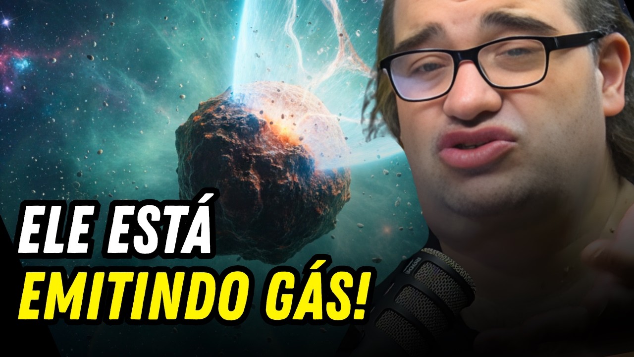 JATO OSCILANTE NO 3I/ATLAS: Cometa ou Nave? Com SÉRGIO SACANI
