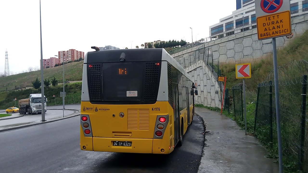 İstanbul'da TM2 ile Alibeyköy - Hamidiye - Güzeltepe Arası Otobüsle Seyahat