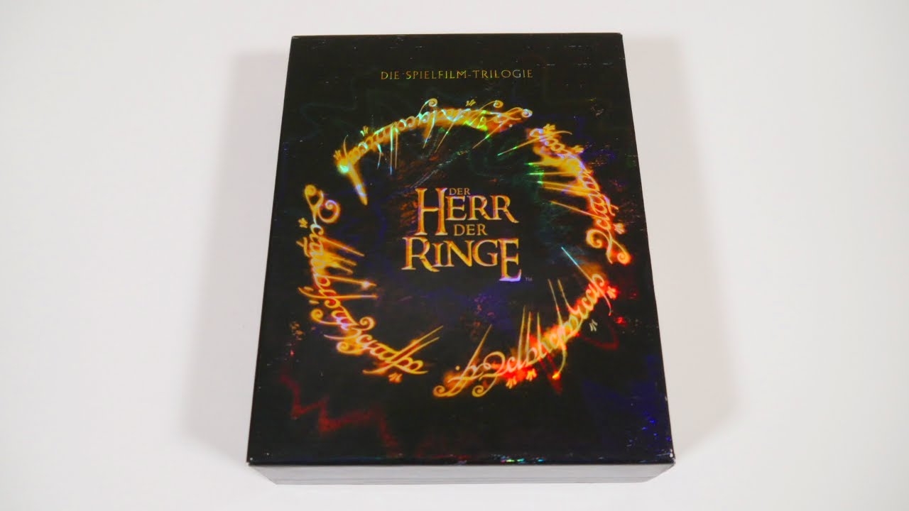 Der Herr der Ringe Trilogie Unboxing