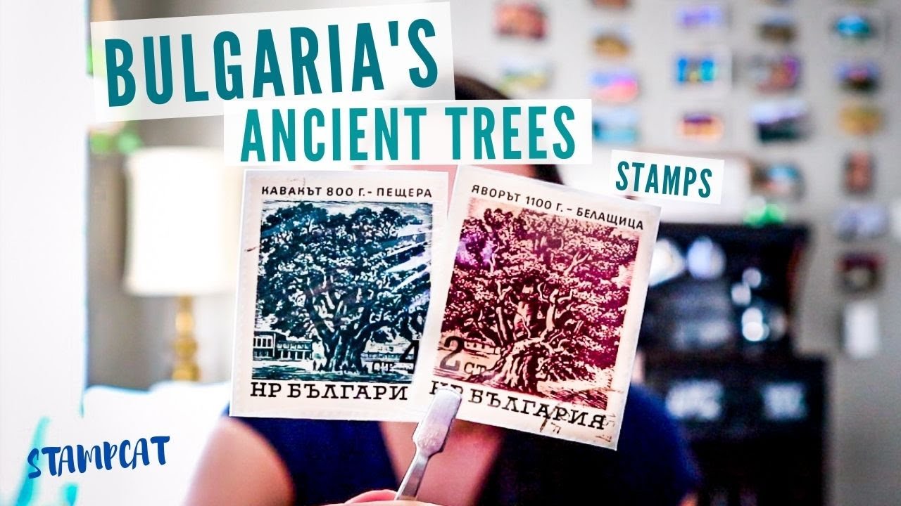 Bulgaria's Old Ancient Trees Stamps - 1964 (#philately)