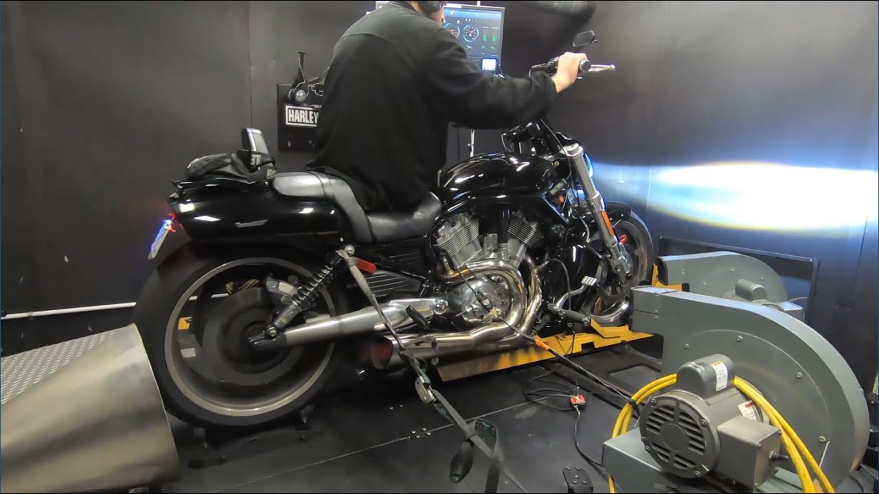 V rod on the Dyno!