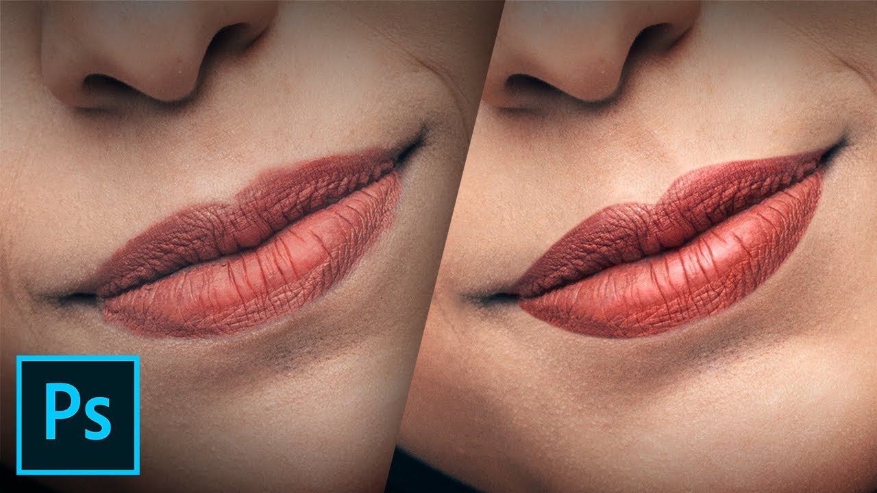 4 Steps to Create Stunning Lips in Photoshop!
