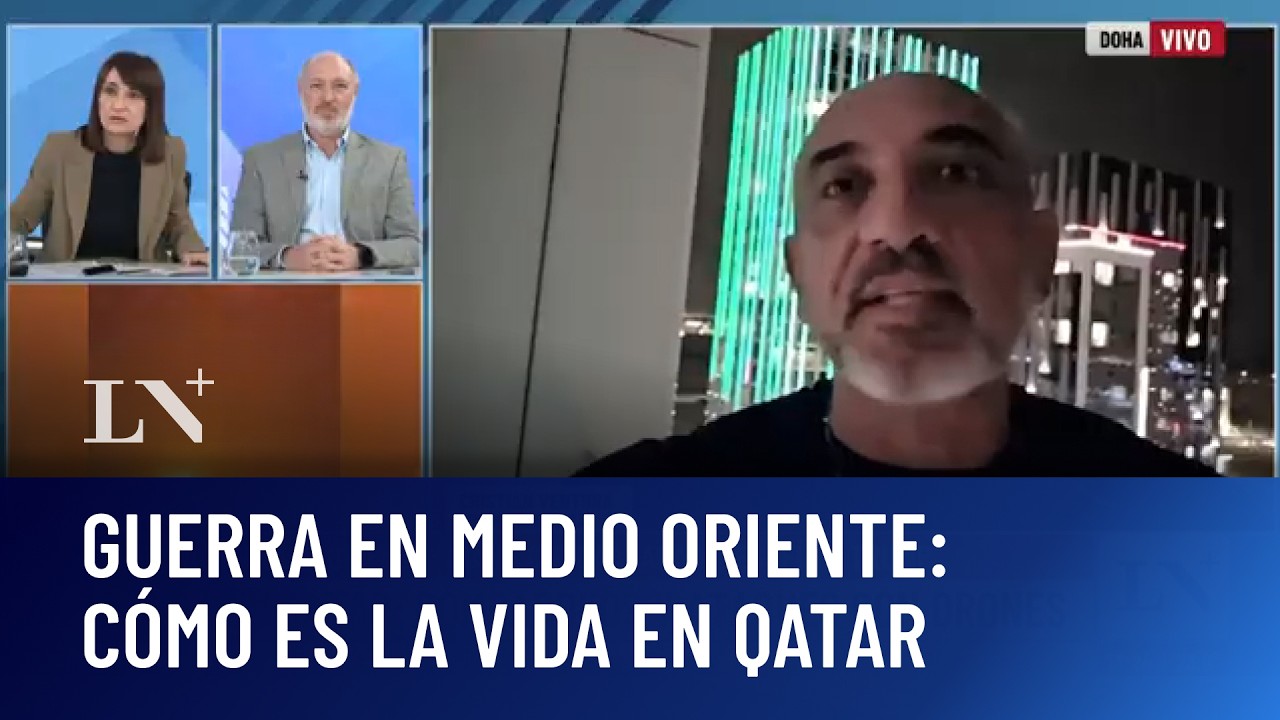 La vida en Qatar: bombardeos y ataques con drones. Guerra en Medio Oriente, día 20