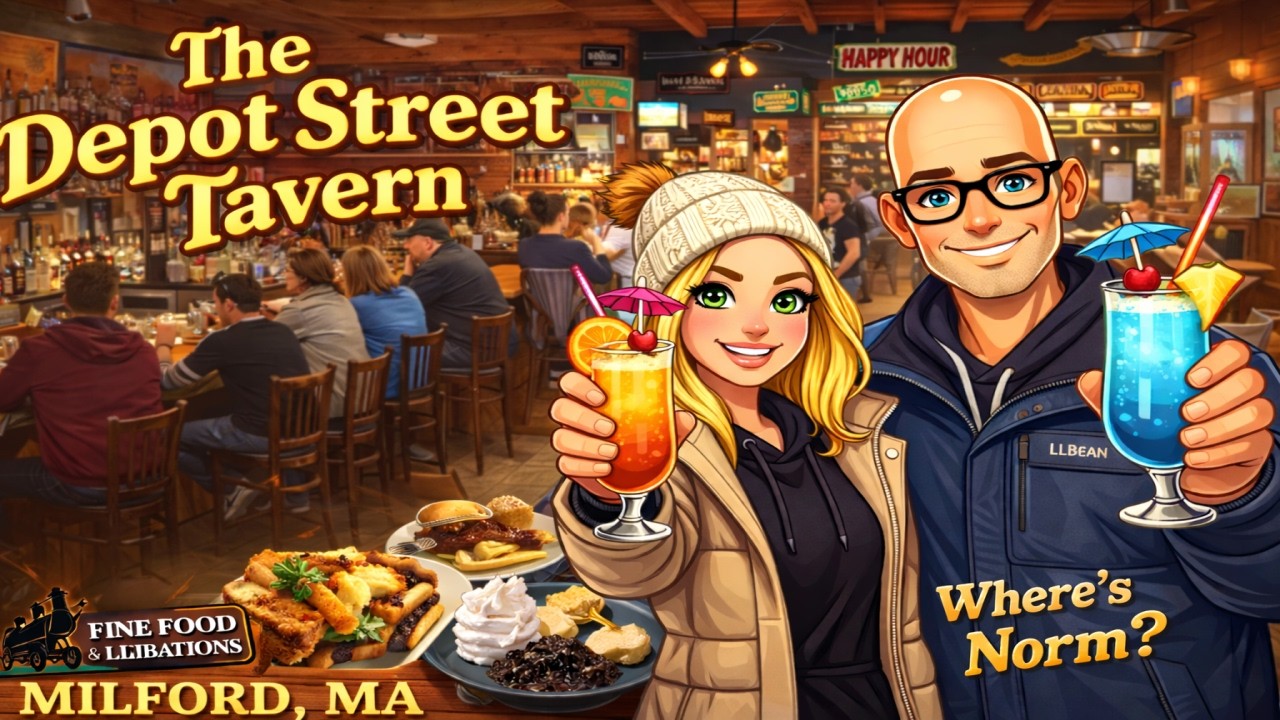 This Cozy Milford Tavern Feels Like Cheers! 🍻 | Depot Street Tavern Review