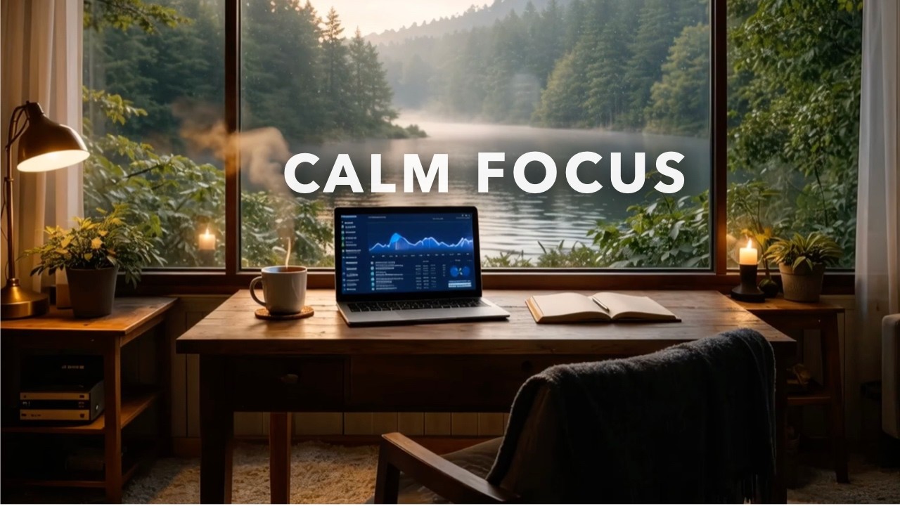 Focus Music for Work | Calm Ambient Sounds | Study, Creativity, Productivity