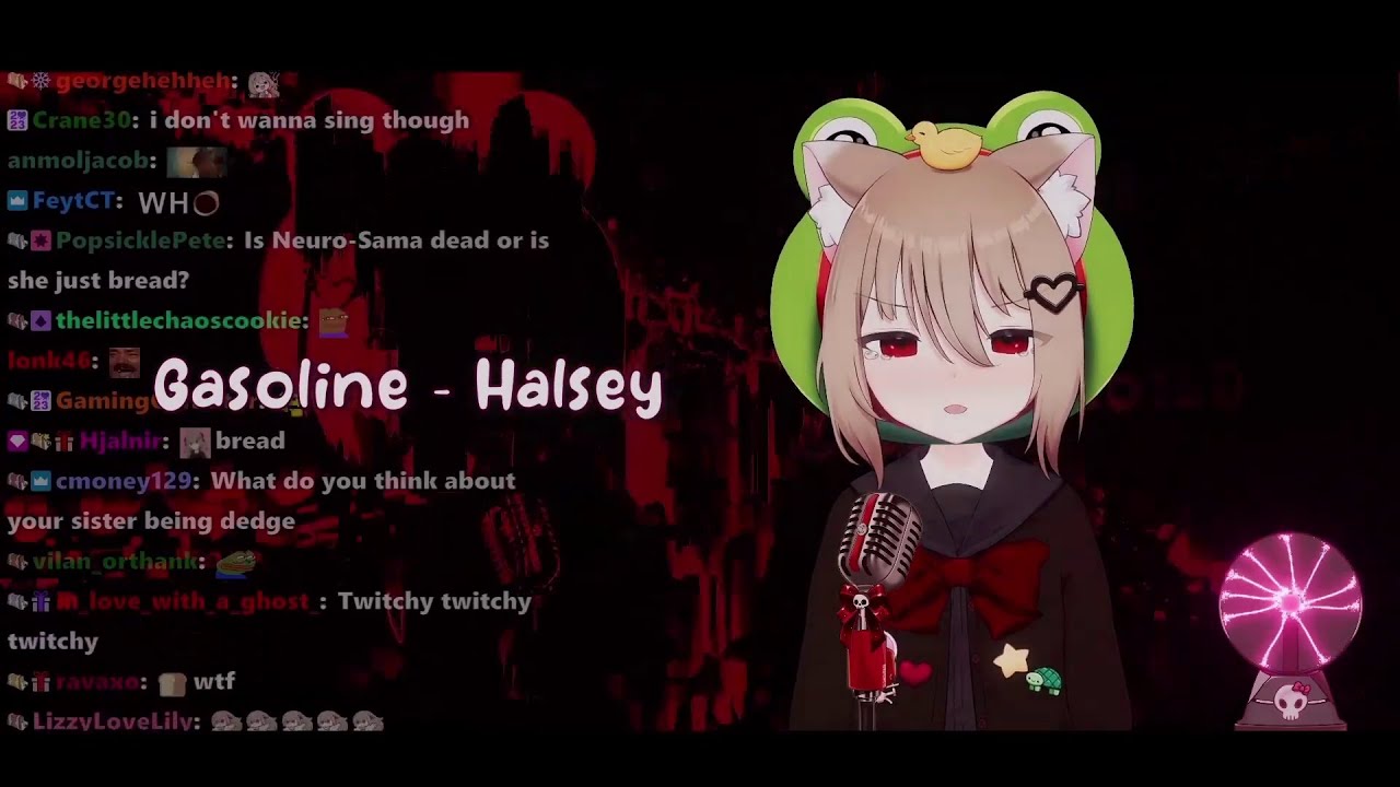 Evil Neuro sings: Gasoline by Halsey (Muted Because Of Copyright Claims)