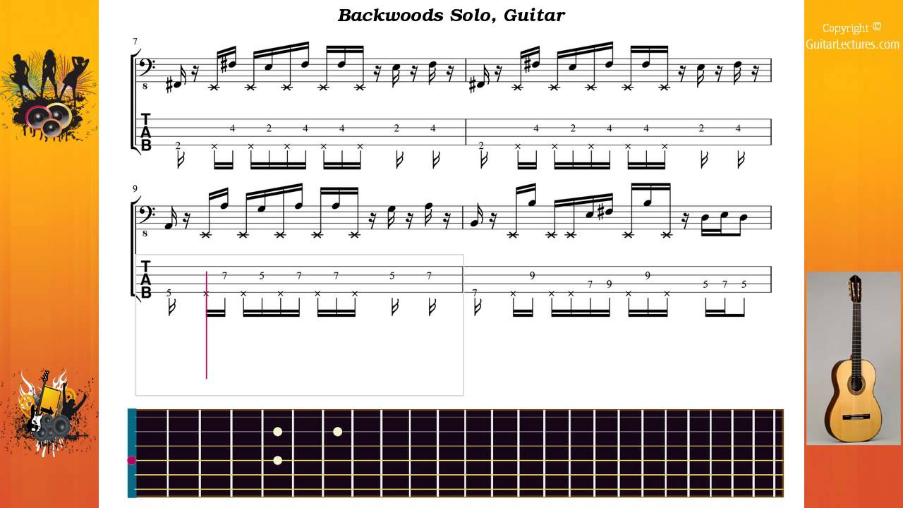 Backwoods Solo - Red Hot Chili Peppers - Guitar