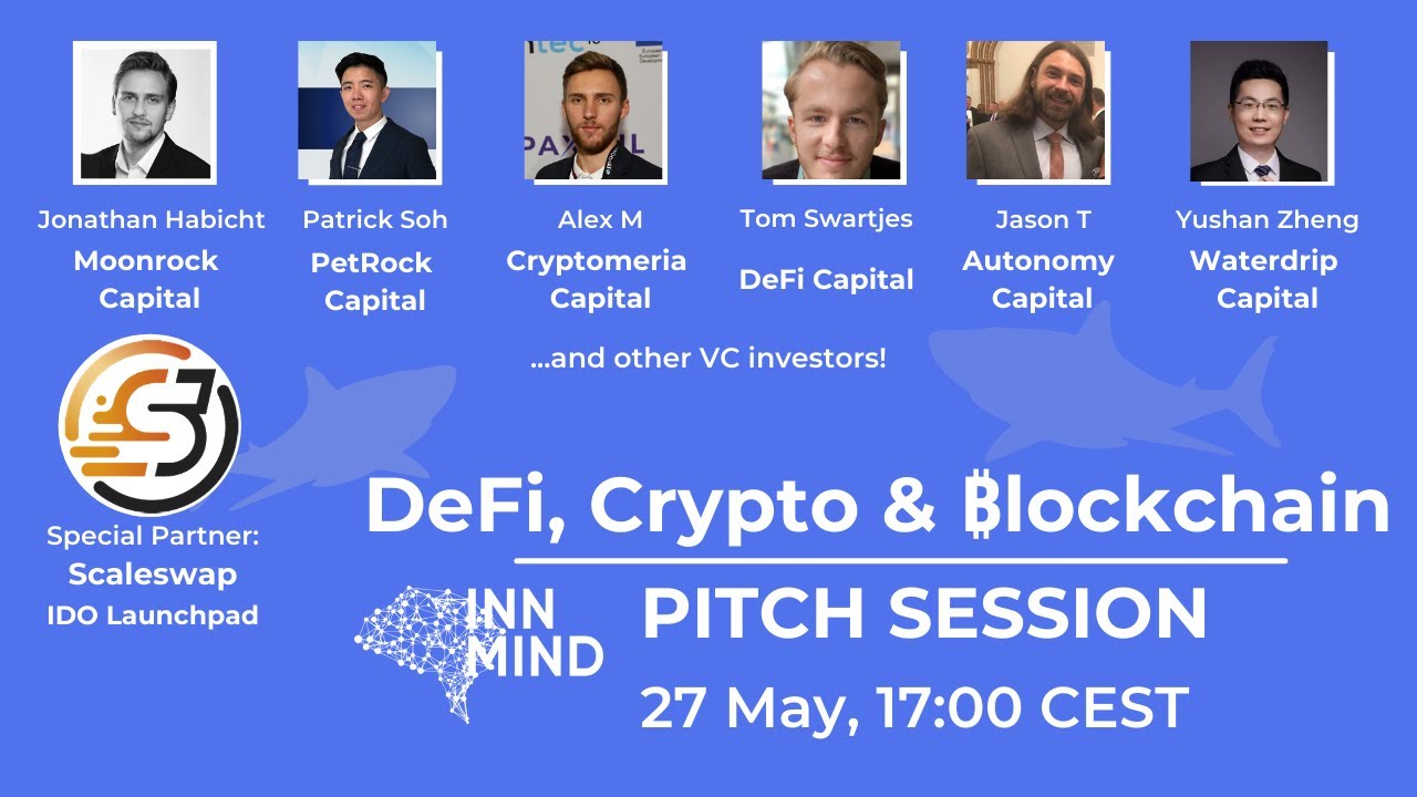 VC Pitching Session Vol.3: Crypto & DeFi Startups 🚀₿